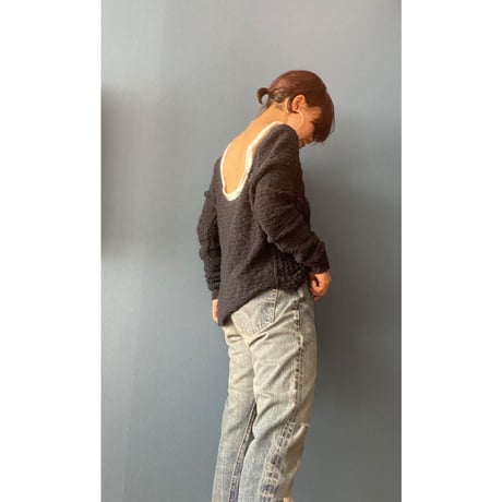 [USED] Abercrombie&Fich かぎ編み COTTON ニット