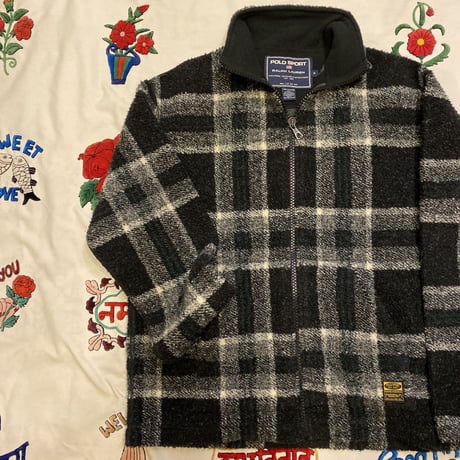 [USED] "POLO  SPORT" フルZIPフリース
