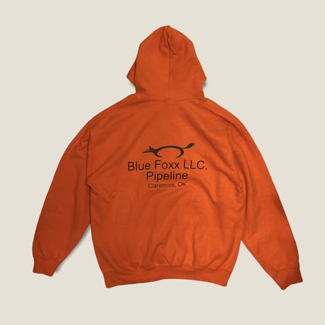 [USED] "Blue Foxx LLC." ORANGE PARKA🧡