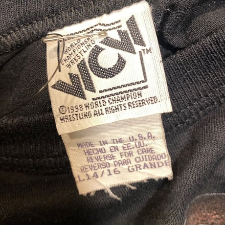 [USED]WCW”world champion” wrestling tee