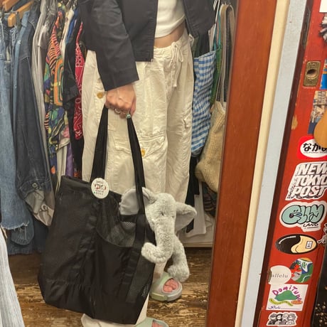 [SELECT] NYLON MESH TOTE BAG