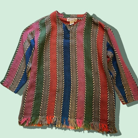 [USED] INDIA ラグトップス