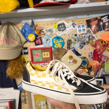 [USED] VANS old school イエロー チェッカー🍋 🏁