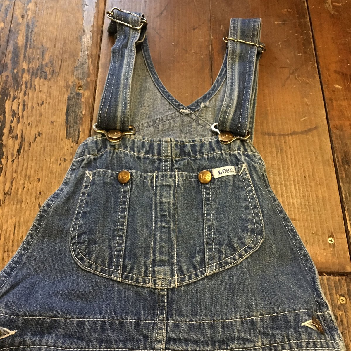 Lee オーバーオール　VINTAGE DENIM 40s WWⅡ Lee 91-SB Denim Overall 40年代 大戦 リー