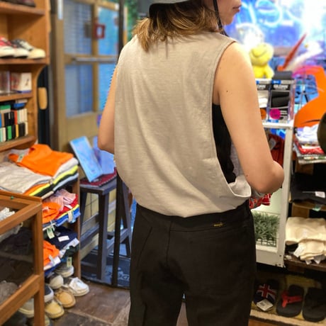 [GARDE-Nworks] ORIGINAL " No Sleeve  tee"