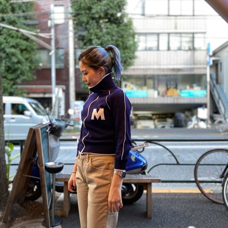 [USED] "Euro" ZIP KNIT "M"♡