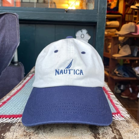 [USED] ”NAUTICA” ロゴコットンCAP