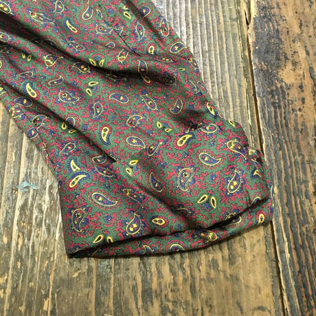 [USED] ペイズリー柄ロングガウン