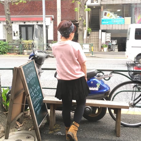 [USED] OLD 半袖 SWEAT イモムシ Print