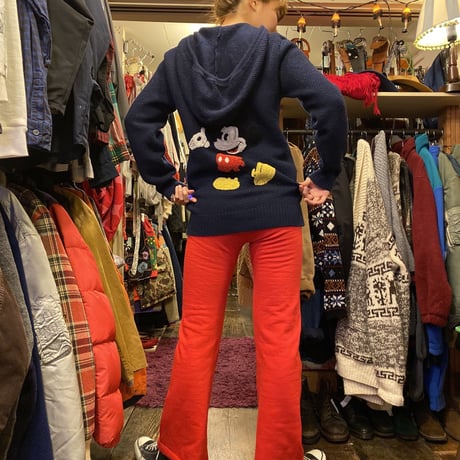 [USED] Mickey♡パーカーKNIT