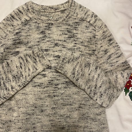 [USED] シンプル霜降りKNIT！