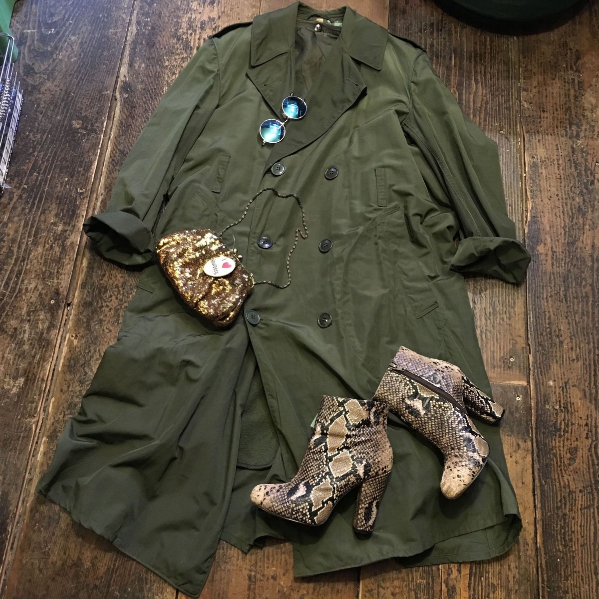 [USED] 50's US ARMY トレンチコート