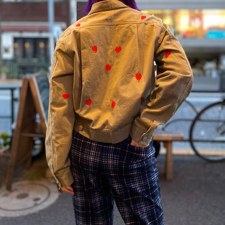 [USED］ストレッチチェックPANTS