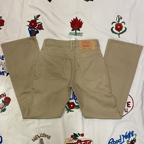 [USED] Levi's 517 BEIGE フレア