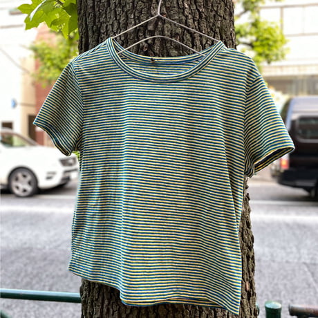 ［USED］カラフルな！ボーダーTee