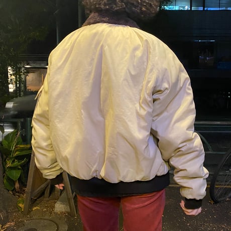 [USED] OLD🤎🐖NYLON BLOUSON
