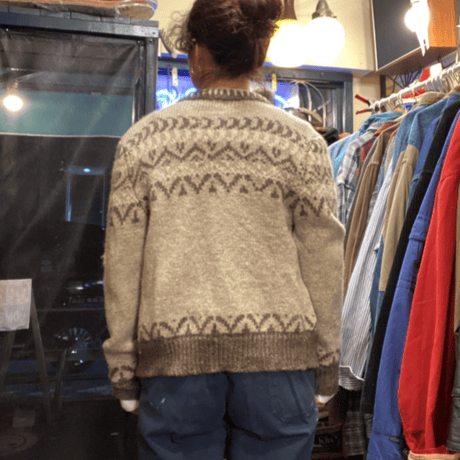 [USED] ブラウンknitカーディガン