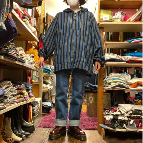 [USED]  薄手のMEXICAN PARKA ボタン付き