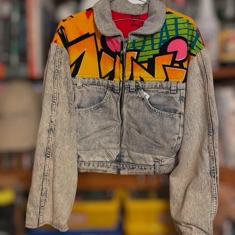 [USED] 90's vintage remake BRAND "TOO CUTE" デニム JKT