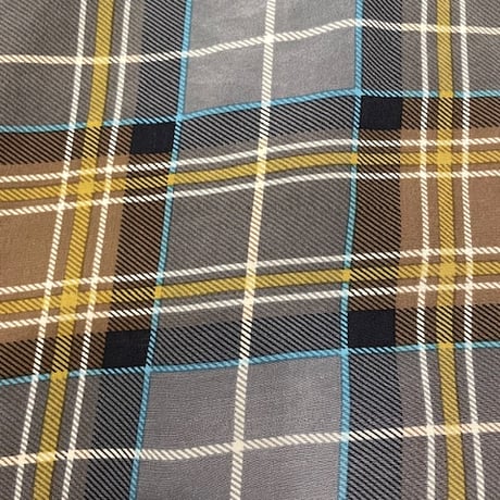 [USED] SILK チェックシャツ