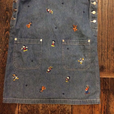 [USED] Disneyキャラたくさんジャンパースカート