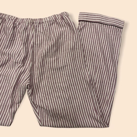 [USED] RED ストライプパジャマPANTS♡