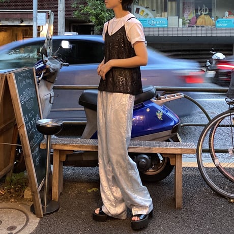 [USED] BLACK レースキャミ♡