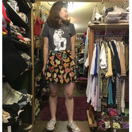 [USED] カラフルハートスカート