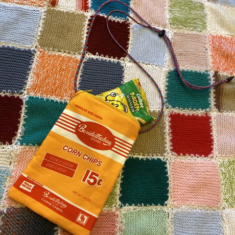 [BesideTheBag]  “corn chips snack pouch custom version”