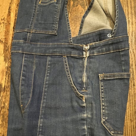 [USED] ピタッと形がきれい！Stretch DENIM Overall