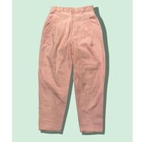 [USED] コーデュロイ♡パステルPINK タックPANTS