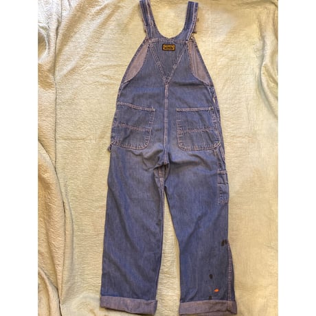 [USED]  60's "WASHINGTON DEE-CEE" DENIM OVER ALL