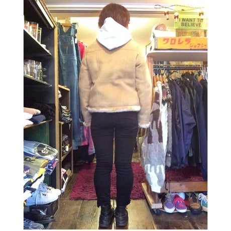 [USED] フェイクムートンShortコート