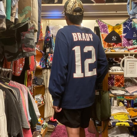 [USED] NE BRADY Ls Tee🏈
