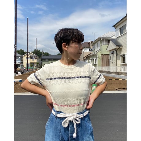 [USED] マクレガー ジャガード編みニット