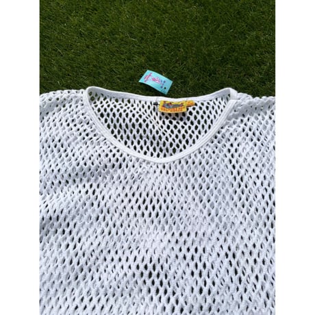 [USED]  COTTON メッシュ S/S Tee / WHT