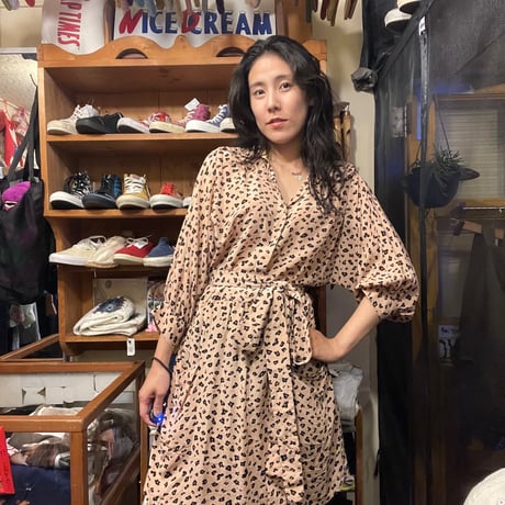 [USED]see by chloe レオパード シャツ ワンピース♡