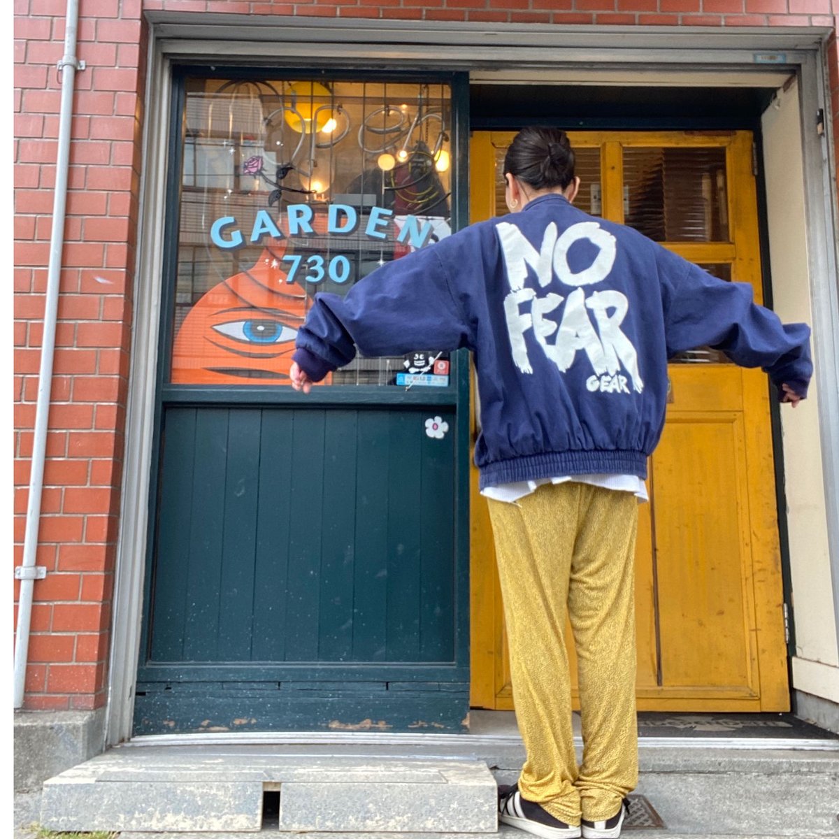 USED] 90's OLD NO FEAR COTTON JKT | garden730