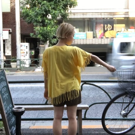 [USED] かわいいお馬さんフリンジTee