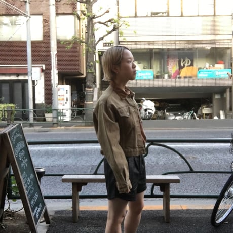 [USED] BROWNショート丈Denimジャケット