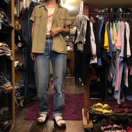 [SELECT] フランス軍 DEADSTOCK CHINOシャツ