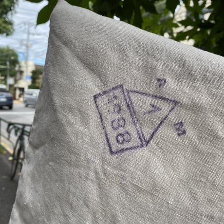 [DEADSTOCK]  LINEN ピローケース