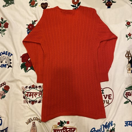 [USED]  made in SCOTLAND  ニットワンピ