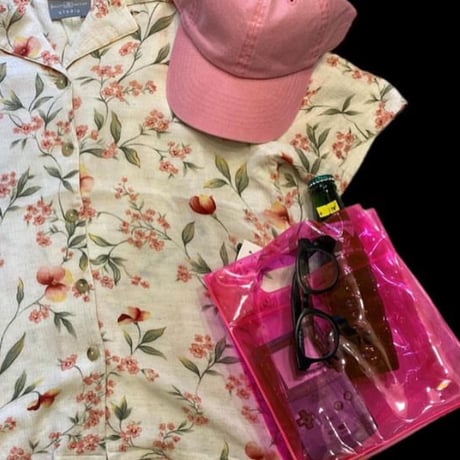 [CASE by CASE] PINK VYNAL  BAG