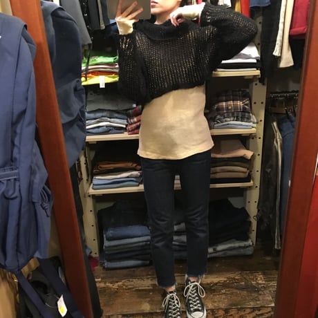 [USED] ふんわり透かし編み♡KNIT