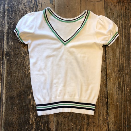 [USED] パフスリーブ♡チルデンニット