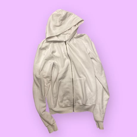 [USED]アメアパ🤍white zip parka