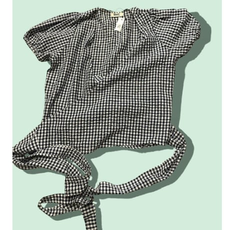 [USED]  RHCギンガムチェックカシュクールTOPS