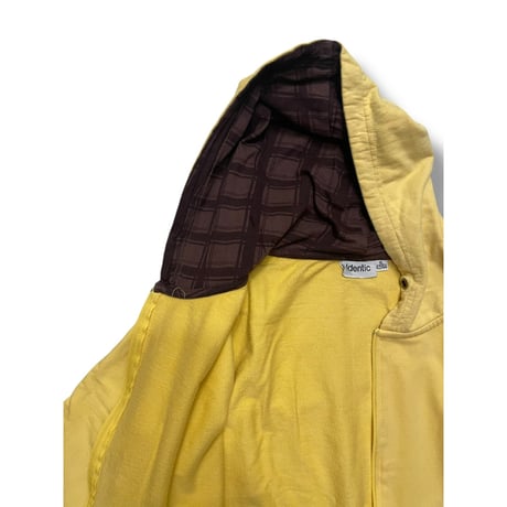[USED]  EURO cotton イエロー ZIP PARKA