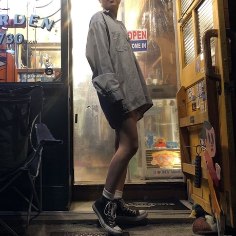 [USED]  "BEN DAVIS"ZIPプルオーバー